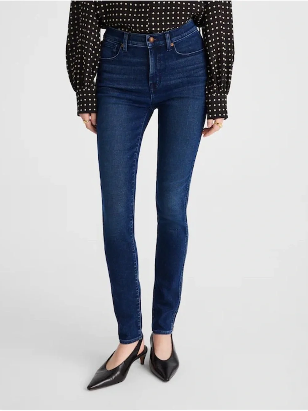 Madewell 10" High-Rise Skinny Jeans (26) - Picture 2 of 16